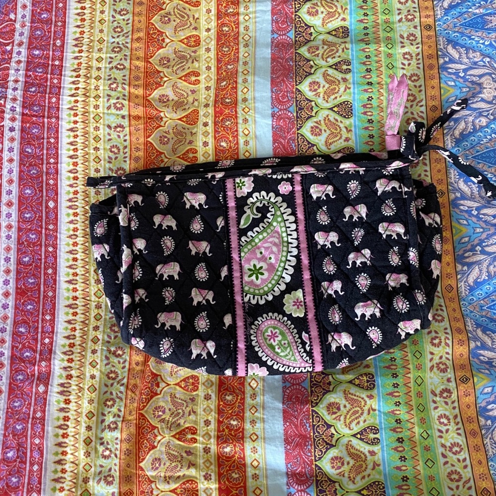 Rare Breast Cancer Vera Bradley cosmetic bag